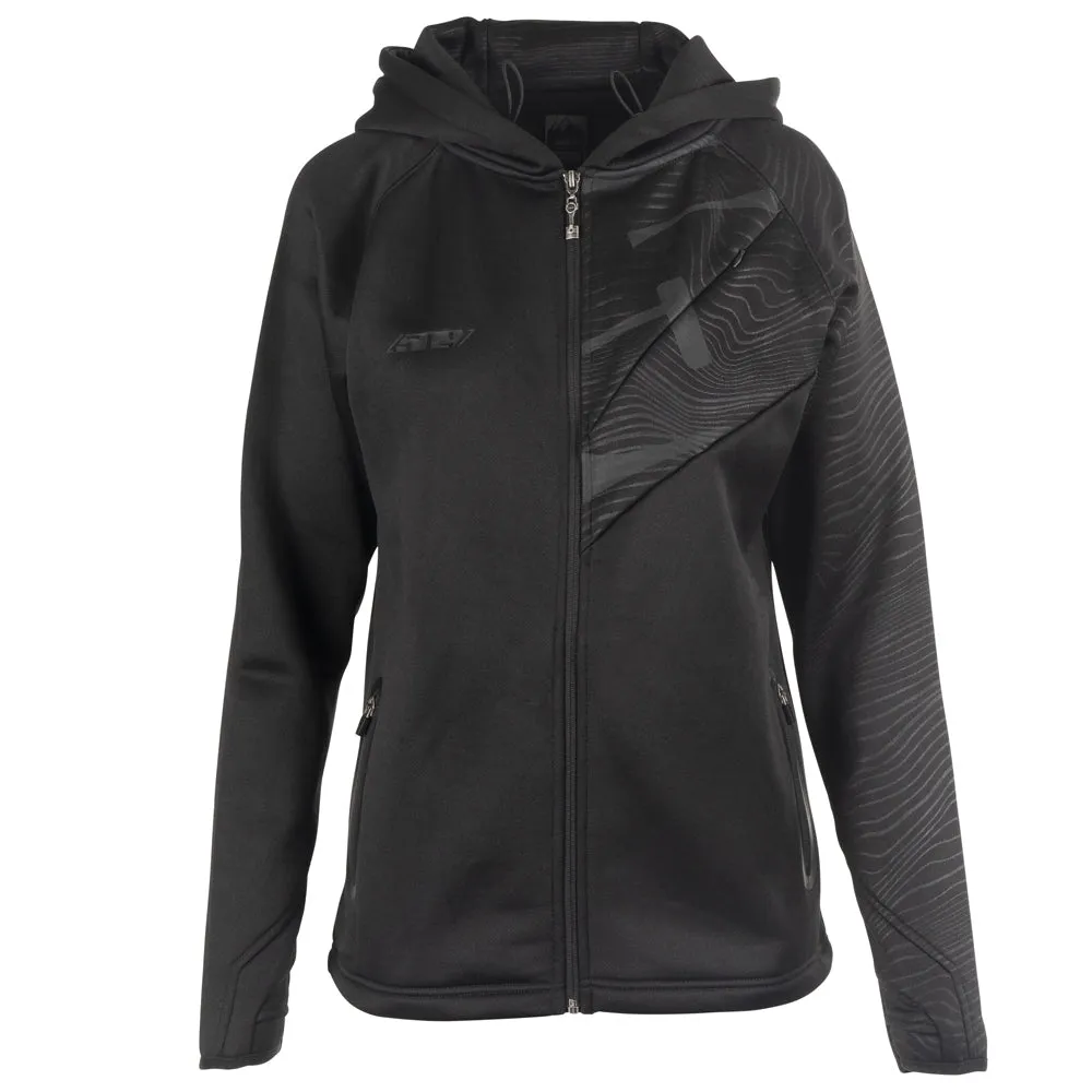 509 Womens Tech Zip Hoodie Black