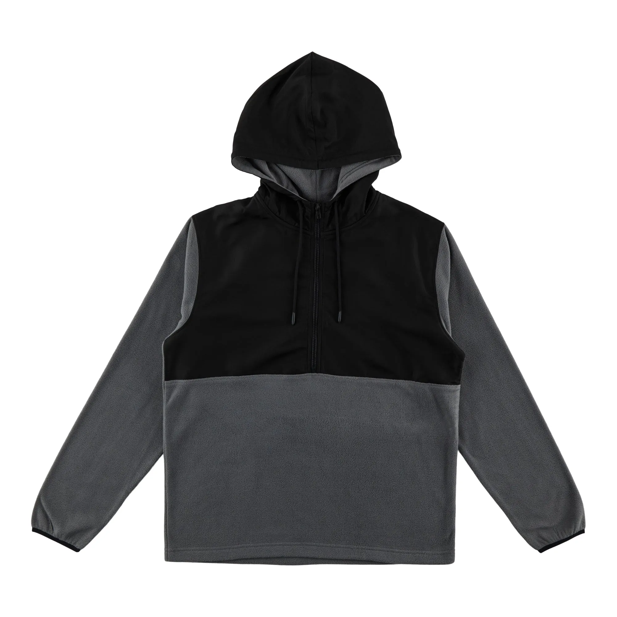 ACX Active Men's Micropolar Zip Neck Sports Hoodie