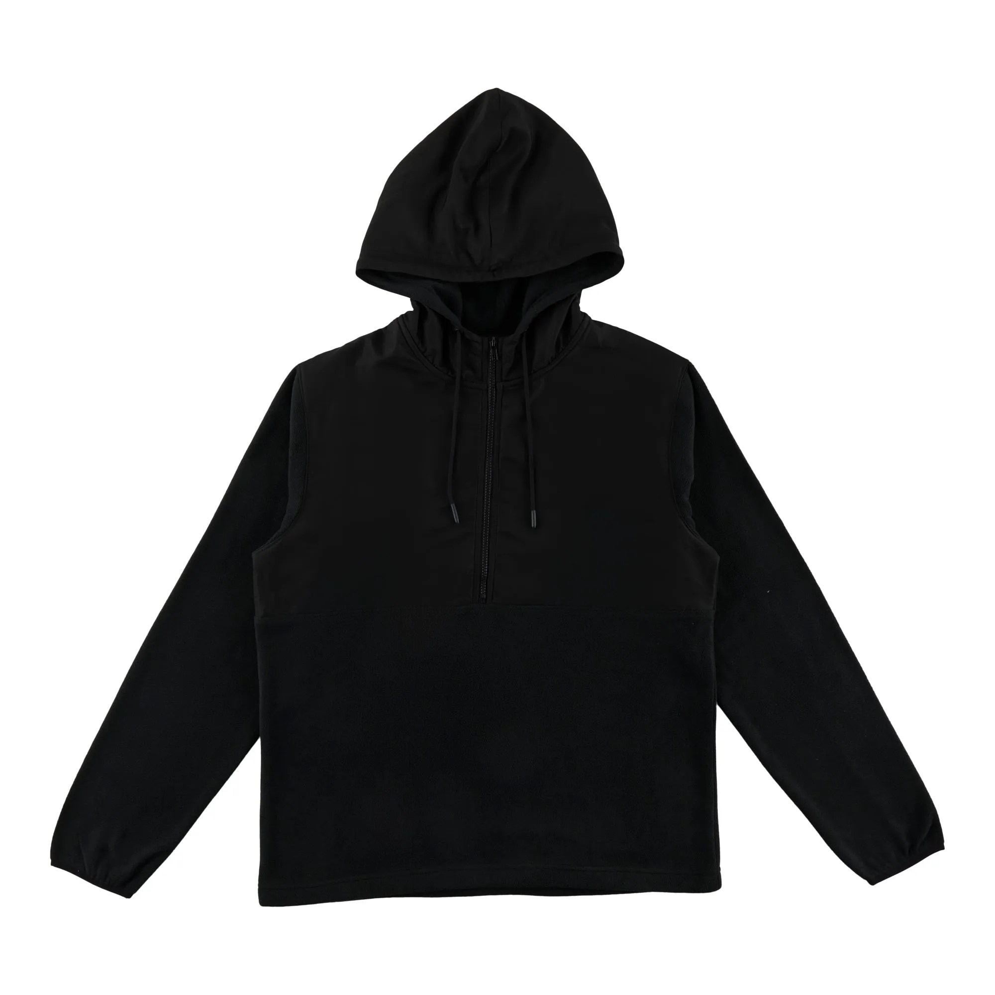 ACX Active Men's Micropolar Zip Neck Sports Hoodie