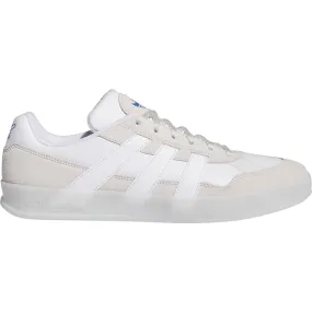 Adidas Aloha Super Skateboard Shoe - Crystal White/White/Bluebird