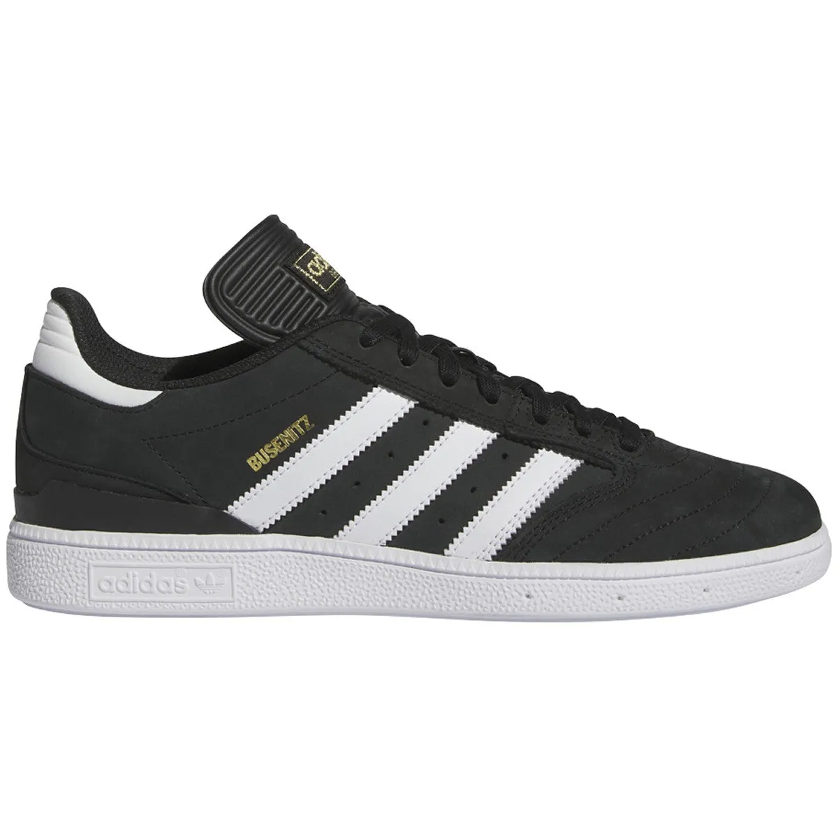 Adidas Busenitz Skateboard Shoe - Core Black/White/Gold Metallic