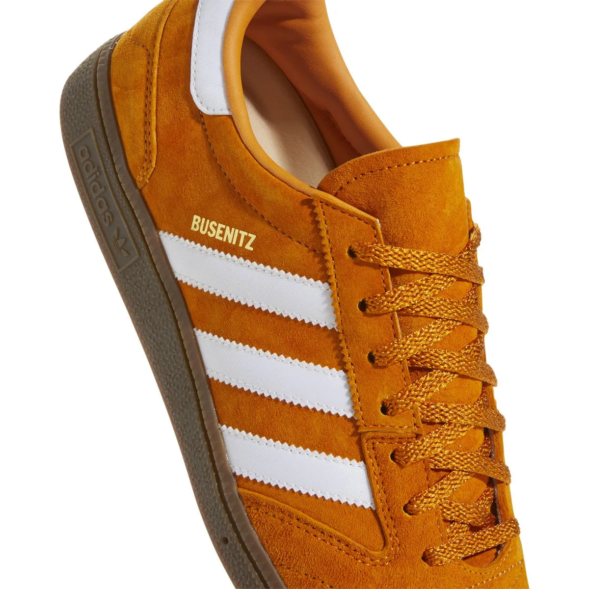 Adidas Busenitz Vintage Skateboard Shoe - Focus Orange/White/Gum
