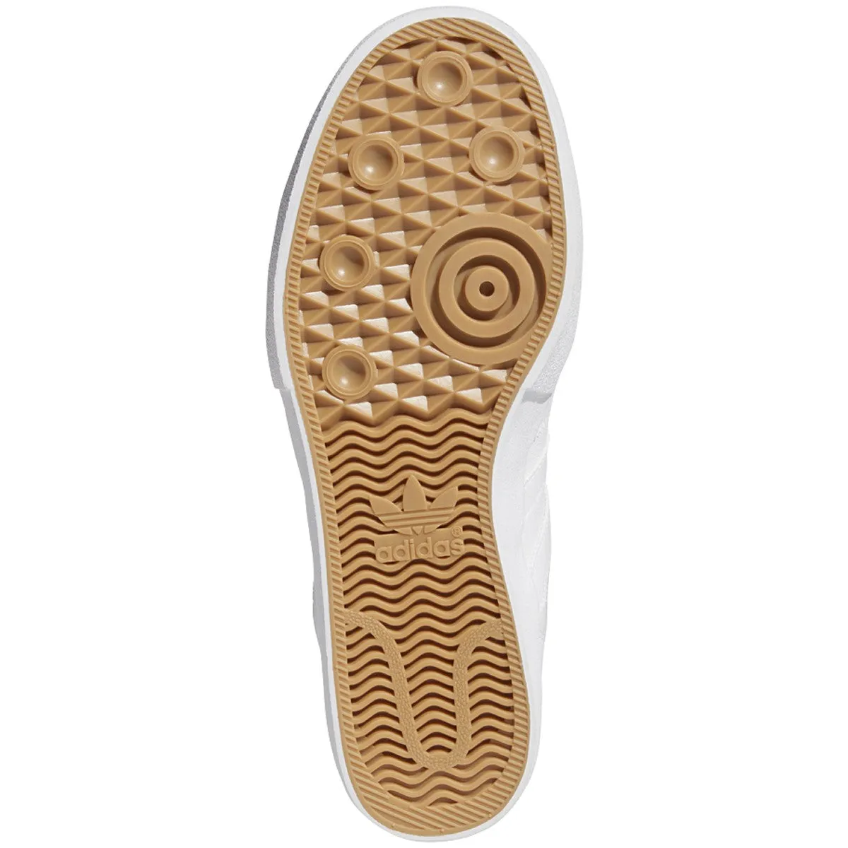 Adidas Matchbreak Super Skateboard Shoe - White/Tactile Yellow