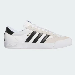 Adidas Nora Skateboard Shoe - White/Black/Crystal White
