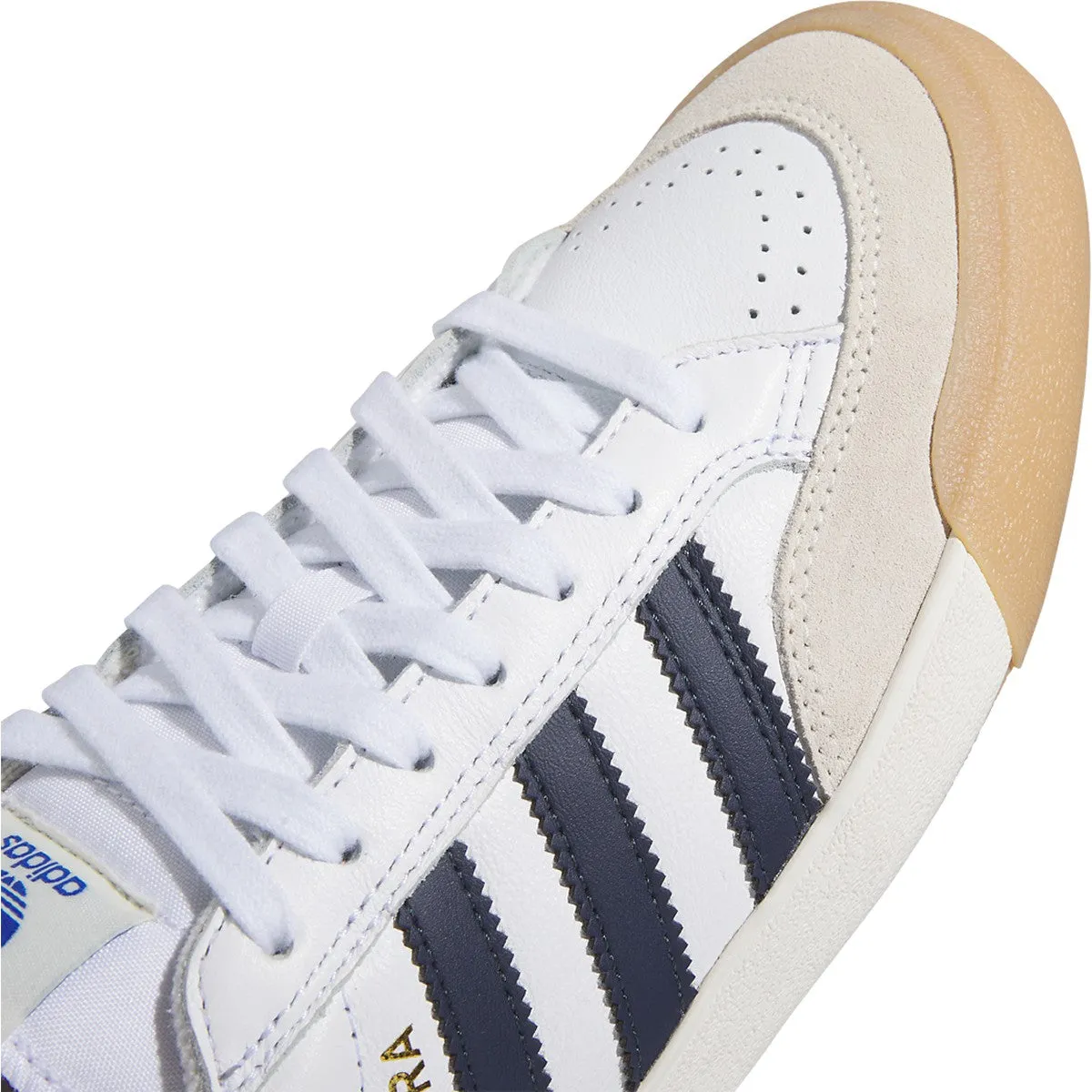 Adidas Nora Skateboard Shoe - White/Collegiate Navy/Chalk White