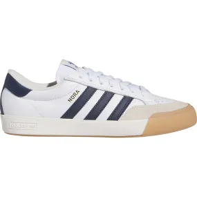 Adidas Nora Skateboard Shoe - White/Collegiate Navy/Chalk White