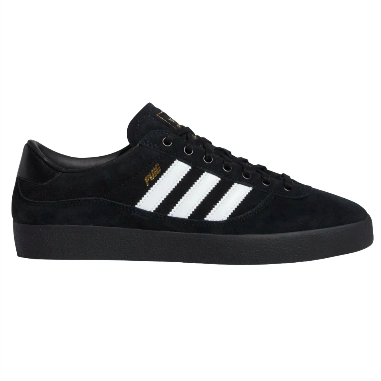 Adidas Puig Indoor Skateboard Shoe - Black/White/Black