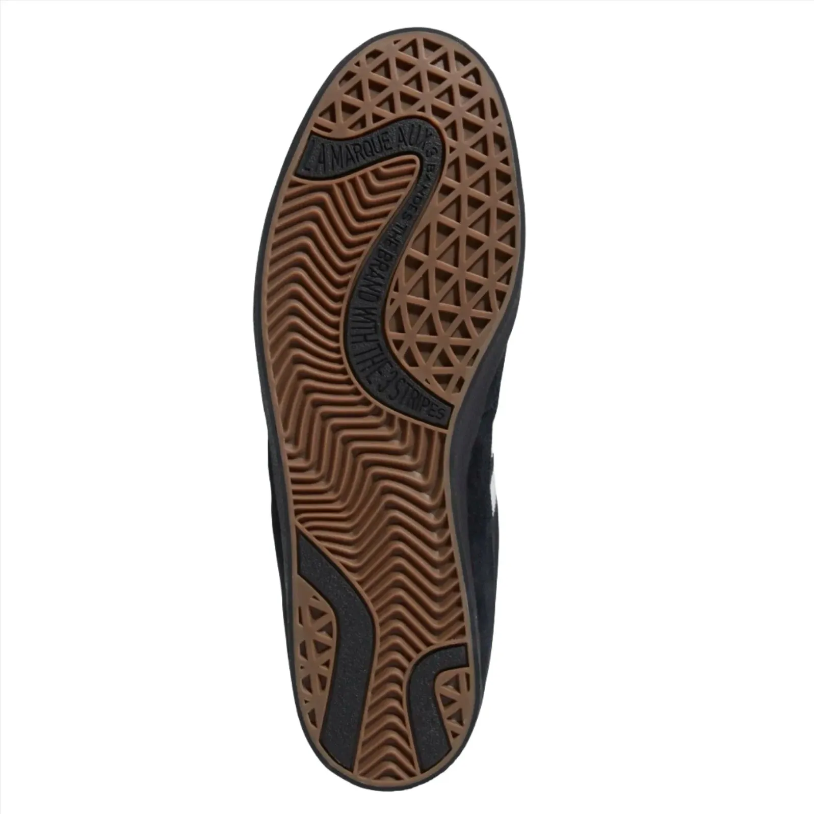 Adidas Puig Indoor Skateboard Shoe - Black/White/Black