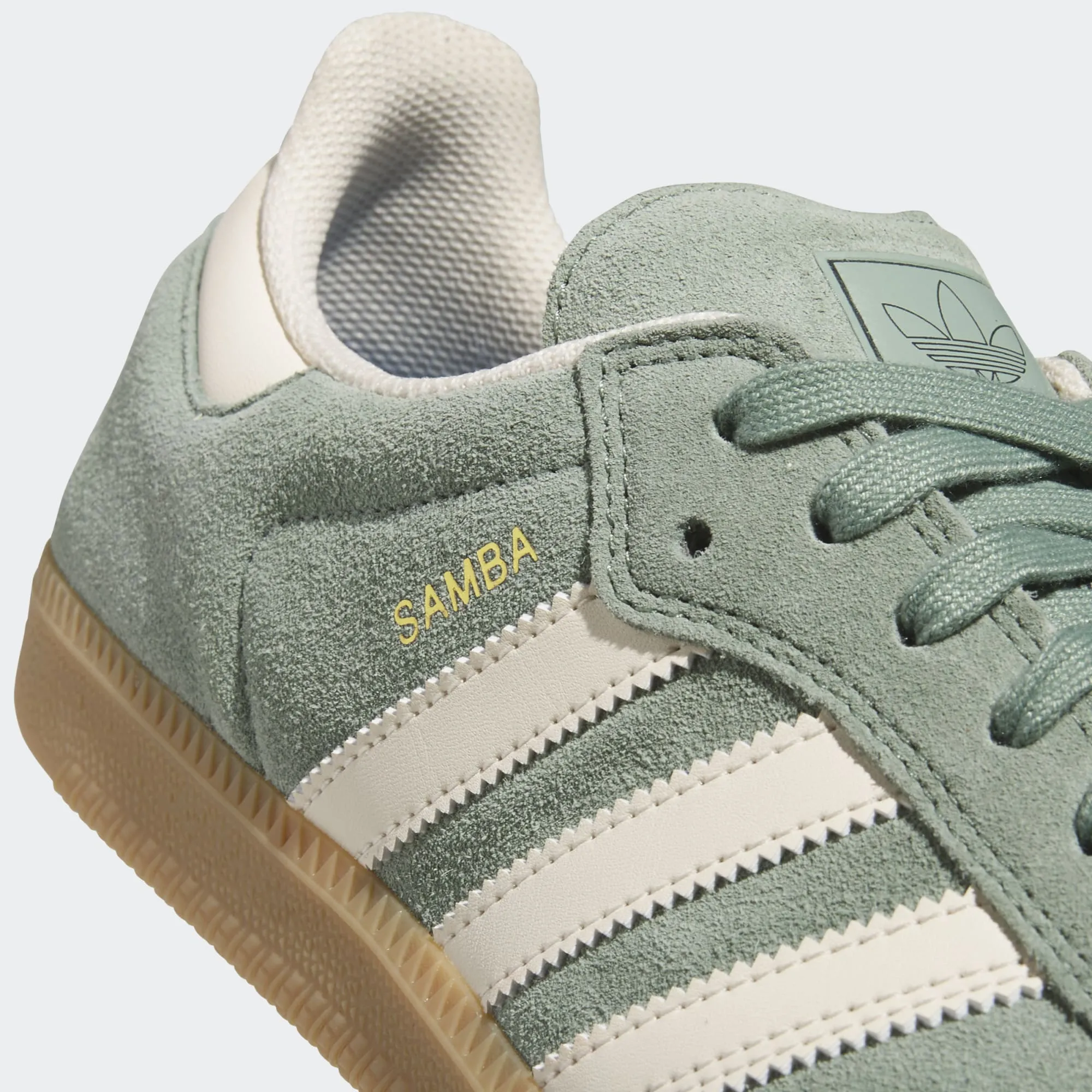 Adidas Samba ADV Skateboard Shoe - Green/White/Gum