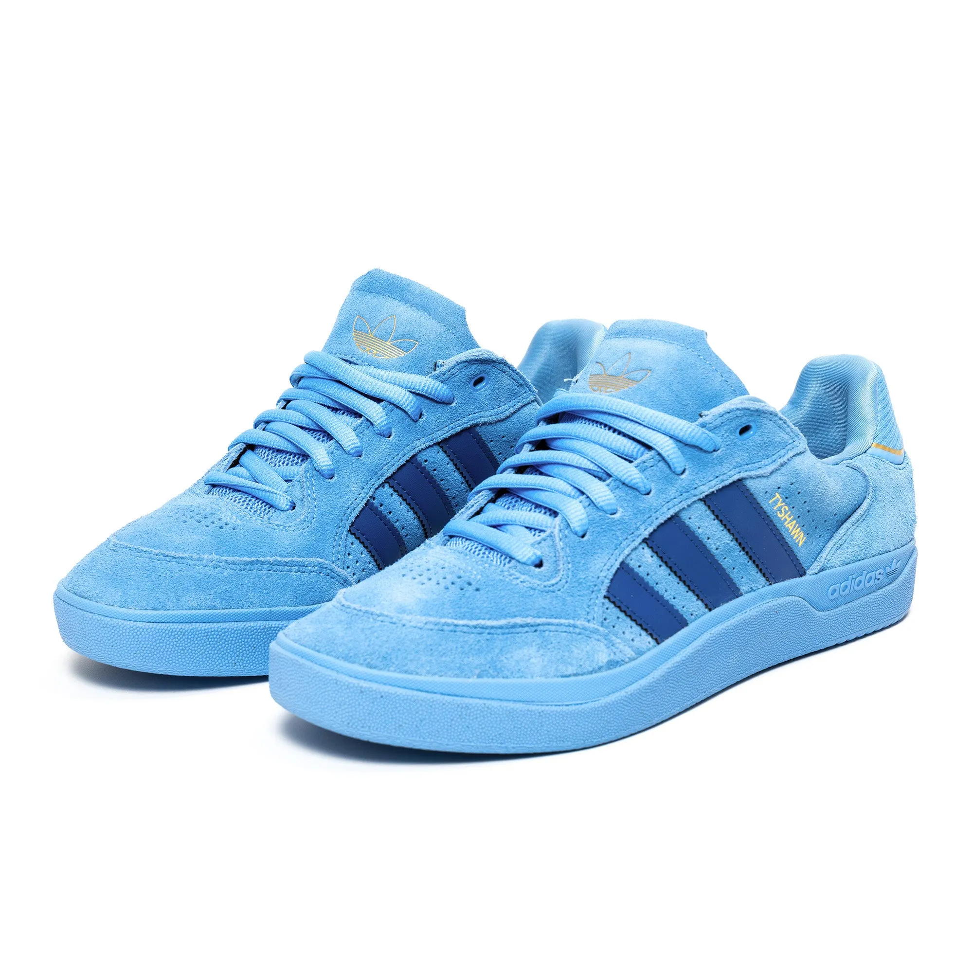 Adidas Tyshawn Low Skateboard Shoe - Blue/Royal Blue/Bluebird