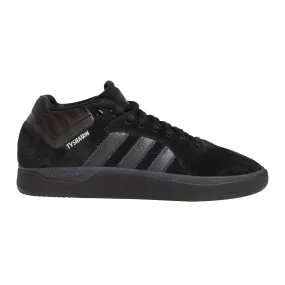 Adidas Tyshawn x Spitfire Skate Shoe - Core Black/Core Black/Silver Metallic
