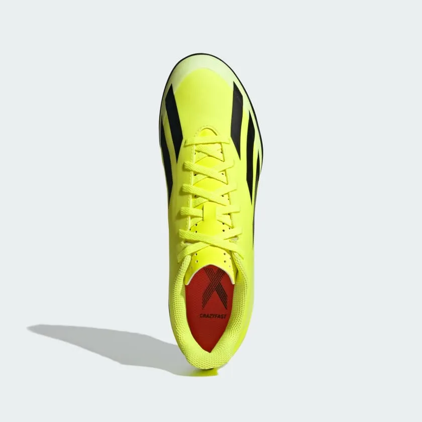 ADIDAS X CRAZYFAST CLUB TURF BOOTS - YELLOW