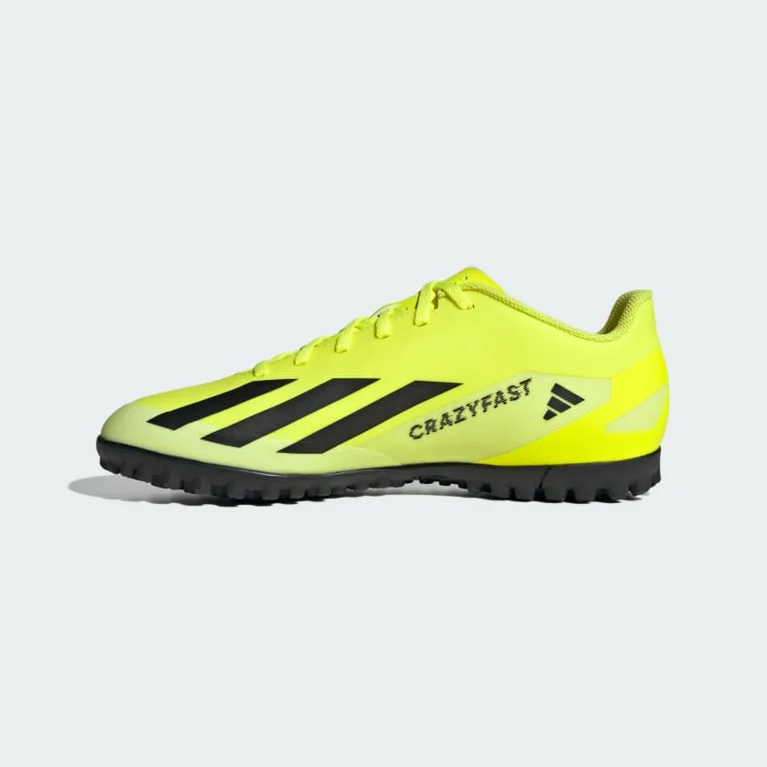 ADIDAS X CRAZYFAST CLUB TURF BOOTS - YELLOW
