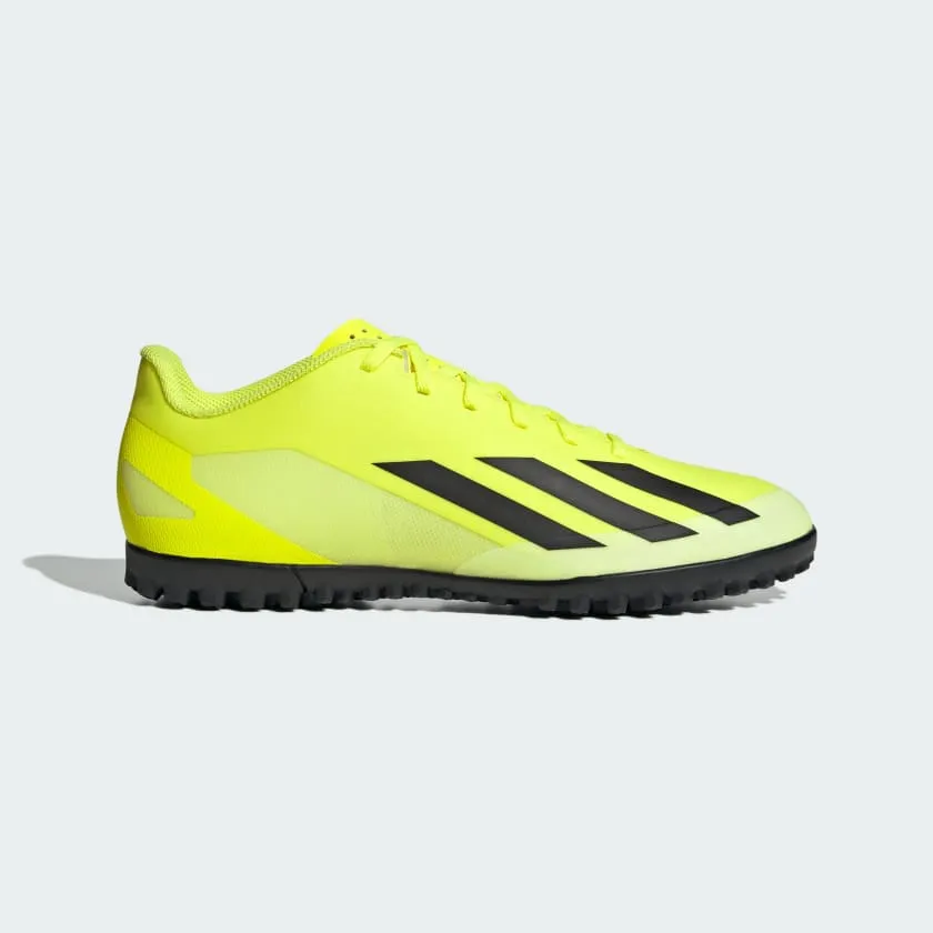 ADIDAS X CRAZYFAST CLUB TURF BOOTS - YELLOW