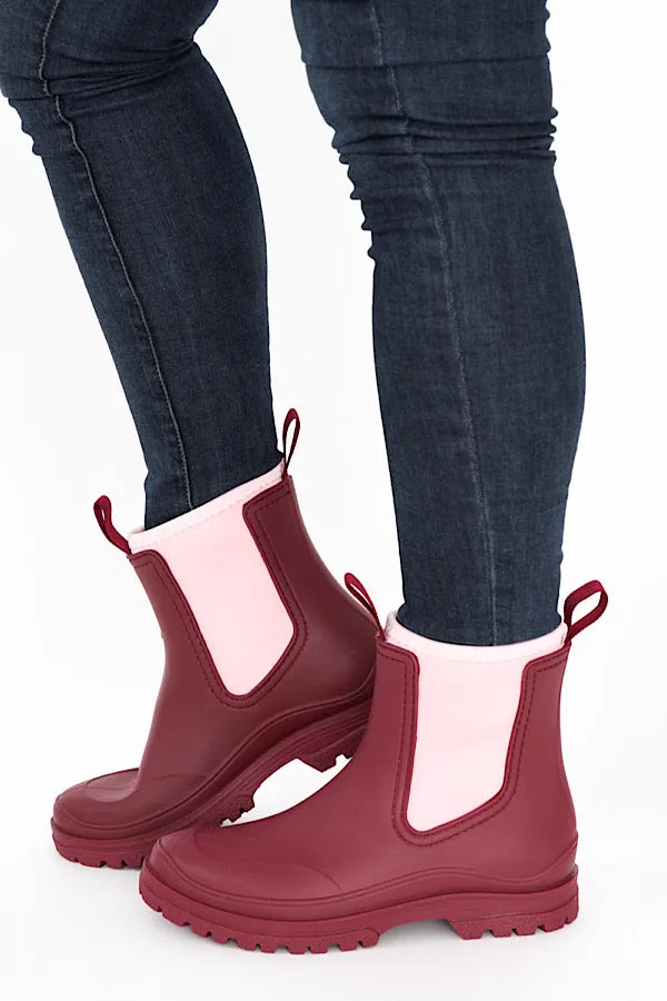 AMELIA Rain Boot - Berry