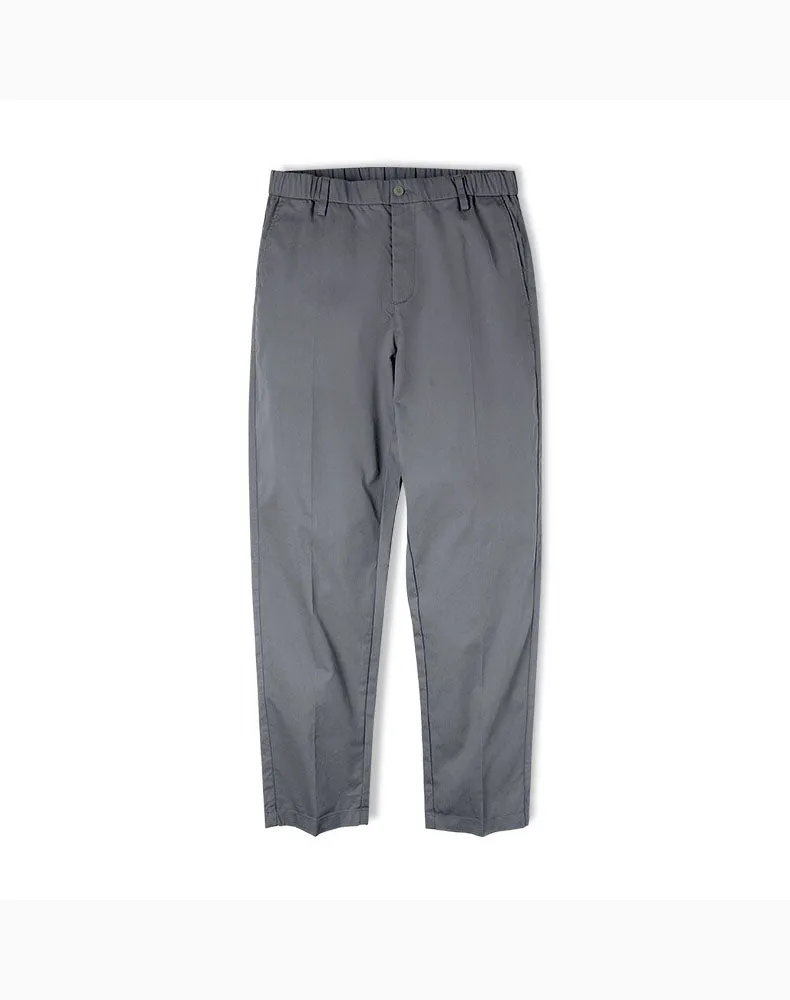 American Retro Straight Casual Tapered Men's Trousers