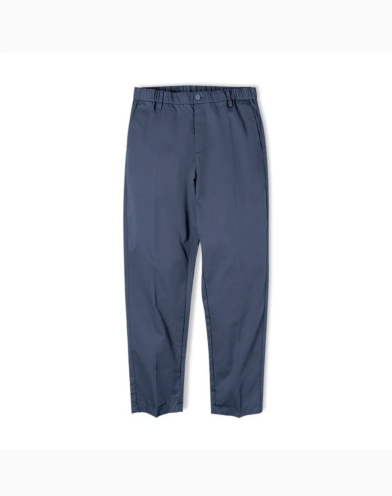 American Retro Straight Casual Tapered Men's Trousers