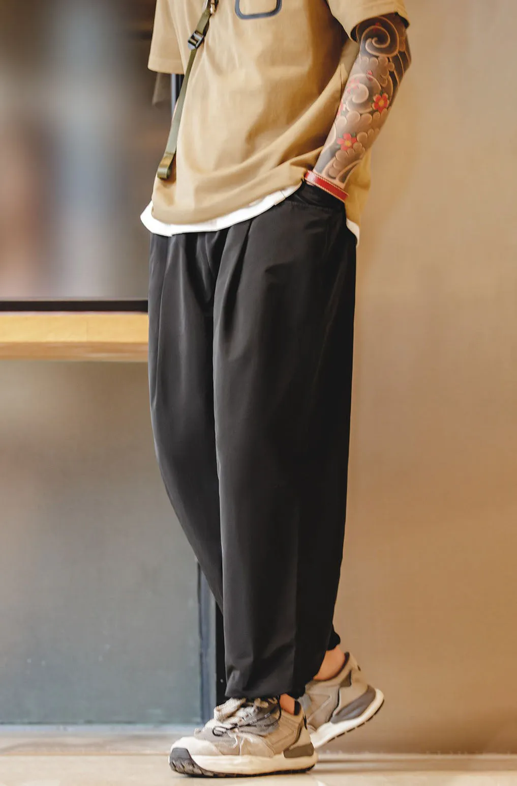 American Workwear Memory Fiber Versatile Straight Men's Trousers