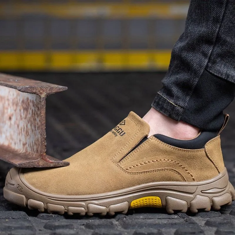 Anti-smashing  Anti-stab Work Safety Boots Men's Casual Shoes MCSK36