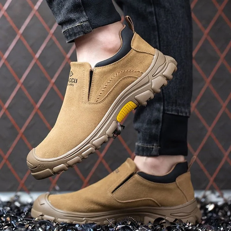 Anti-smashing  Anti-stab Work Safety Boots Men's Casual Shoes MCSK36
