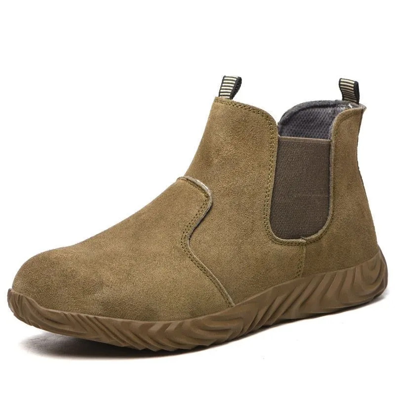 Anti-smashing  Anti-stab Work Safety Boots Men's Casual Shoes MCSK36