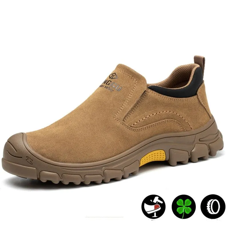 Anti-smashing  Anti-stab Work Safety Boots Men's Casual Shoes MCSK36