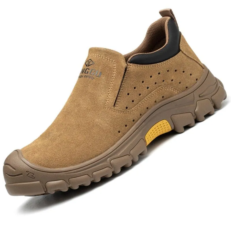 Anti-smashing  Anti-stab Work Safety Boots Men's Casual Shoes MCSK36