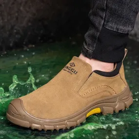 Anti-smashing  Anti-stab Work Safety Boots Men's Casual Shoes MCSK36