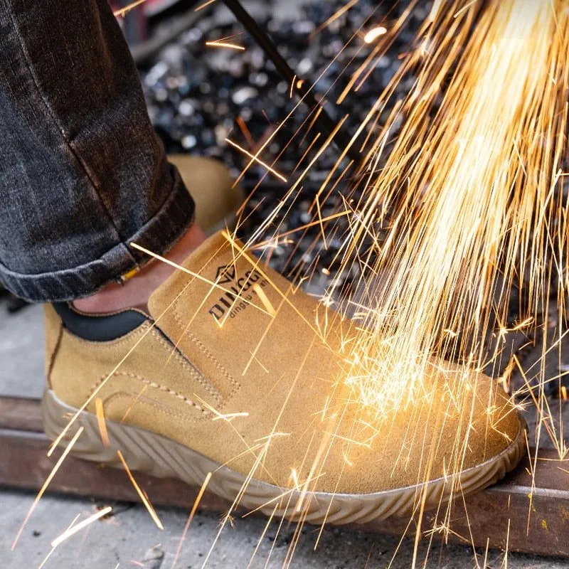Anti-smashing  Anti-stab Work Safety Boots Men's Casual Shoes MCSK36