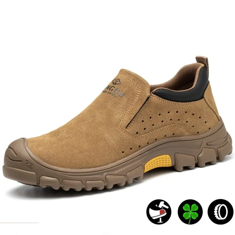 Anti-smashing  Anti-stab Work Safety Boots Men's Casual Shoes MCSK36