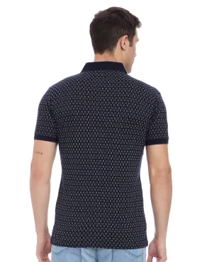 Arrow Men's Regular T-Shirt (OHJMDQQ6P89_Navy S)