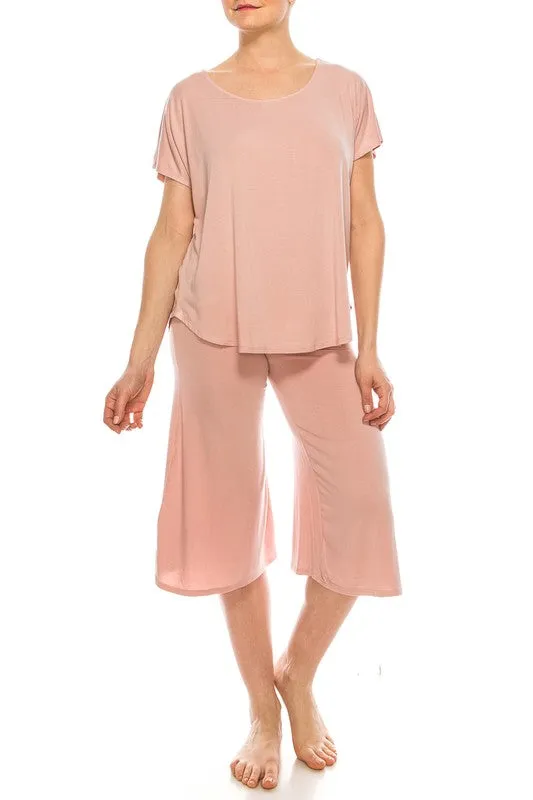 Bamboo Gaucho Pants