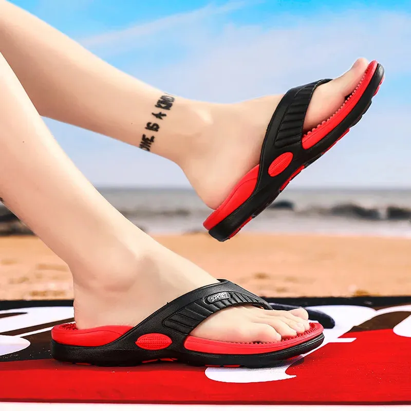 Beach Flip-Flops Slippers Massage Sandals