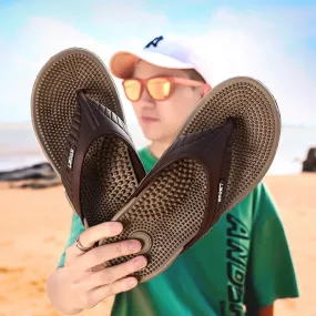 Beach Flip-Flops Slippers Massage Sandals