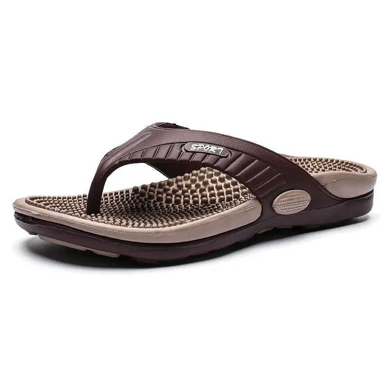 Beach Flip-Flops Slippers Massage Sandals