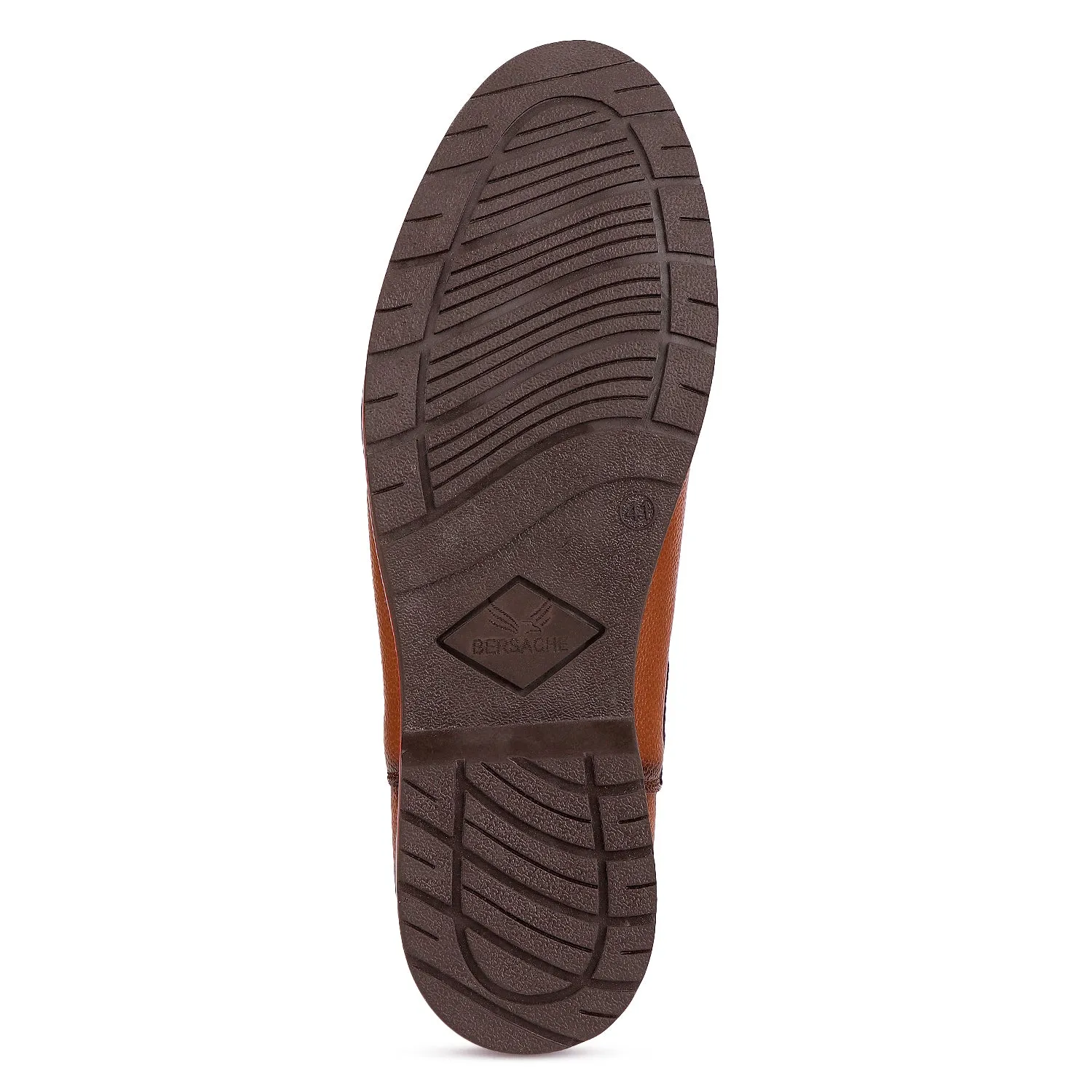 Bersache Lightweight Casual Loafer Walking Shoes For Men (9086-Light Brown)