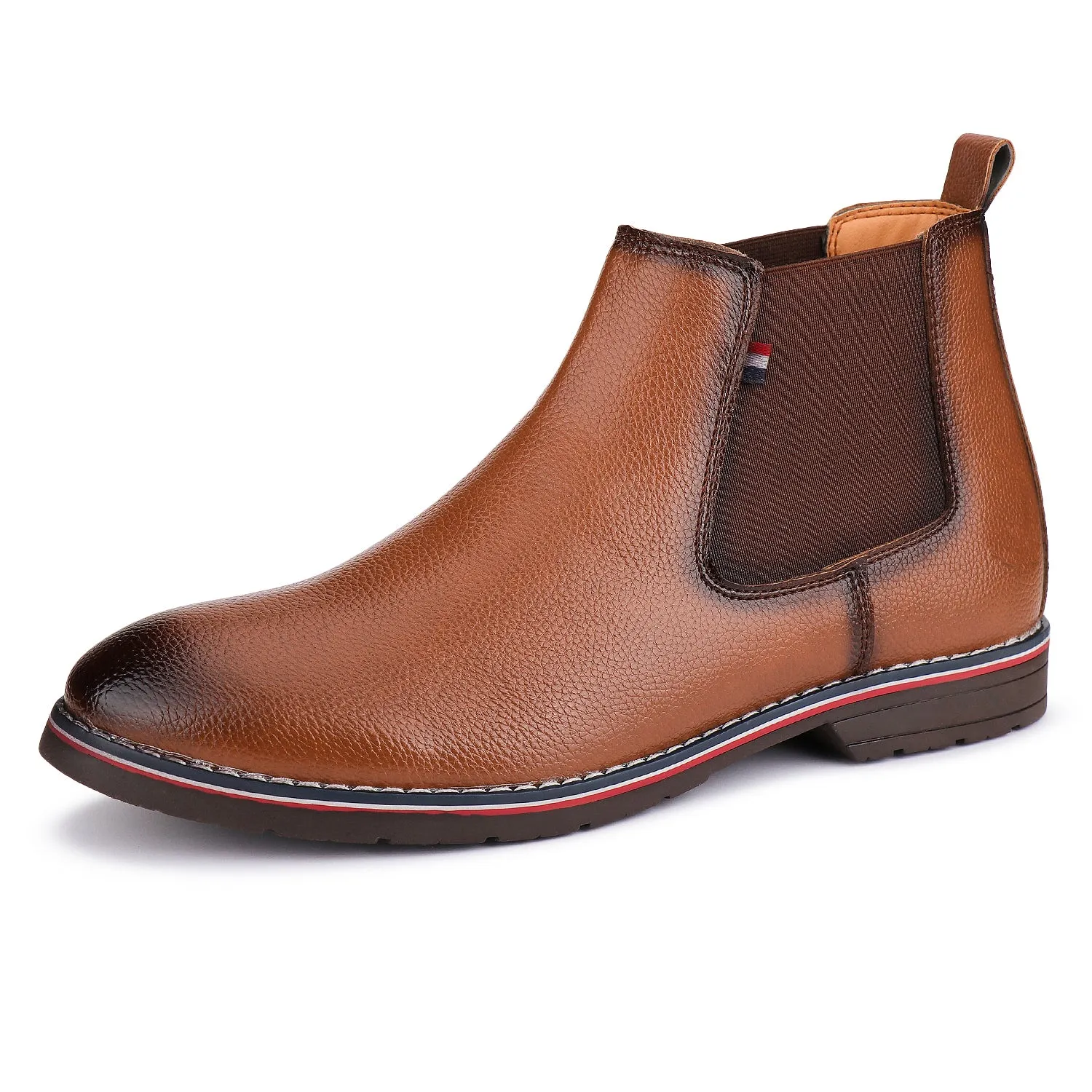 Bersache Lightweight Casual Loafer Walking Shoes For Men (9086-Light Brown)