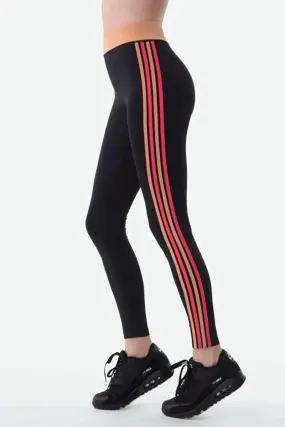 Black High-Waisted Full Length Yoga Legging /2-3-1-1