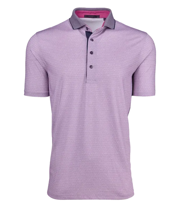 Block G Polo in Willowherb by Greyson