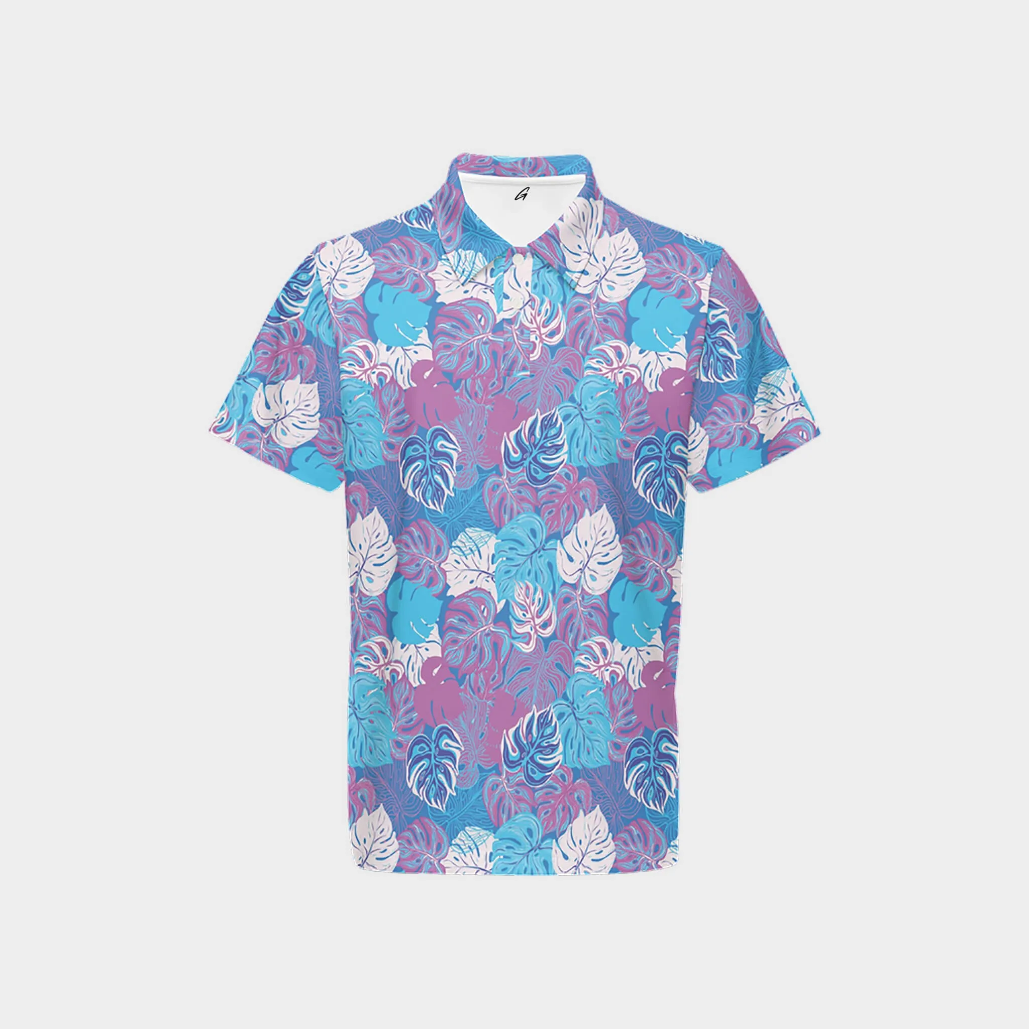 Blue Lagoon Men's Performance Golf Polo