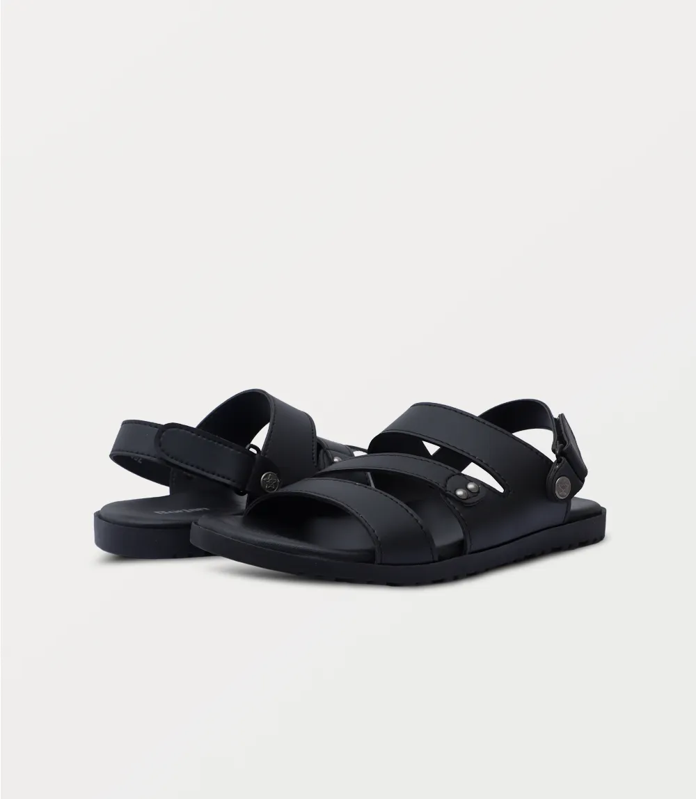 BM6823-BLACK-Men Sandals