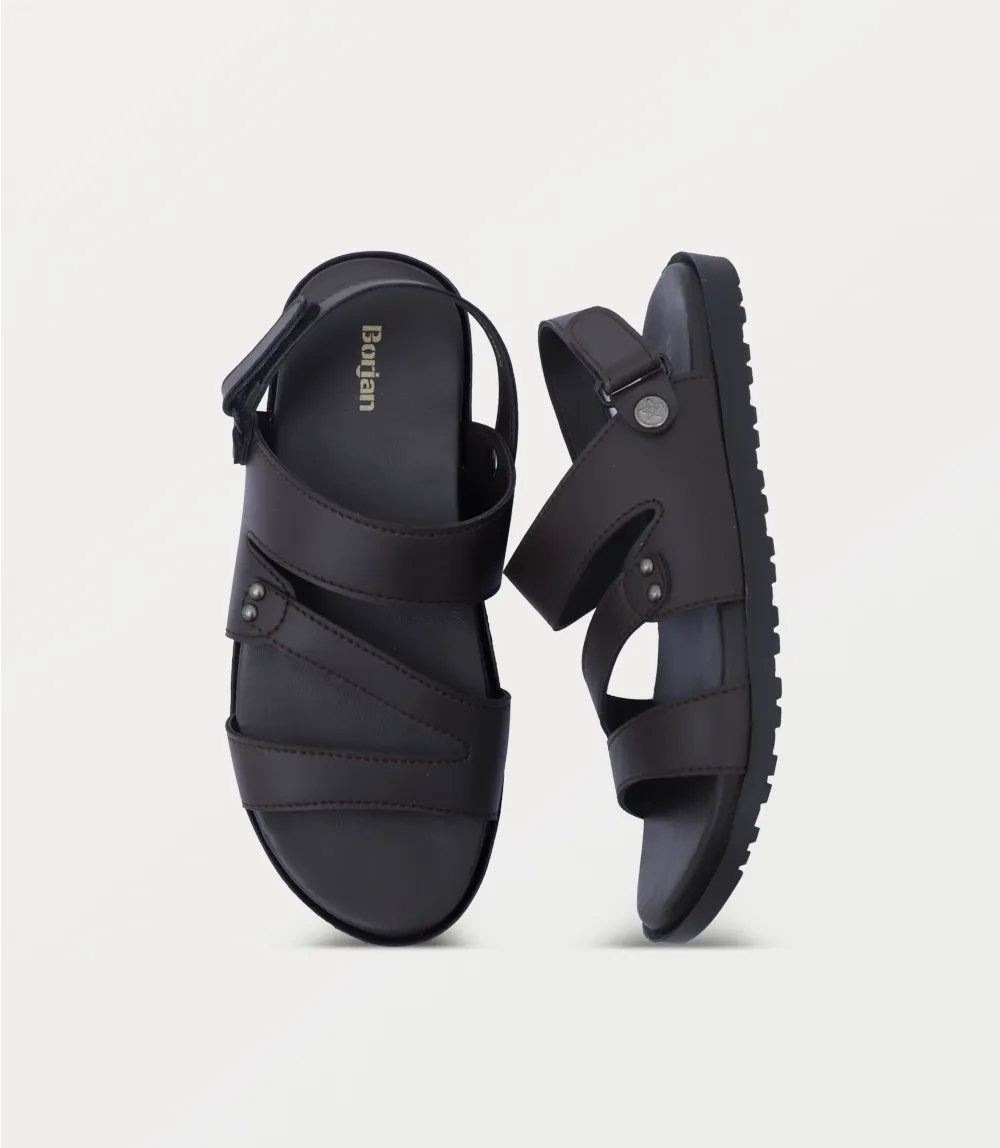 BM6823-BROWN-Men Sandal