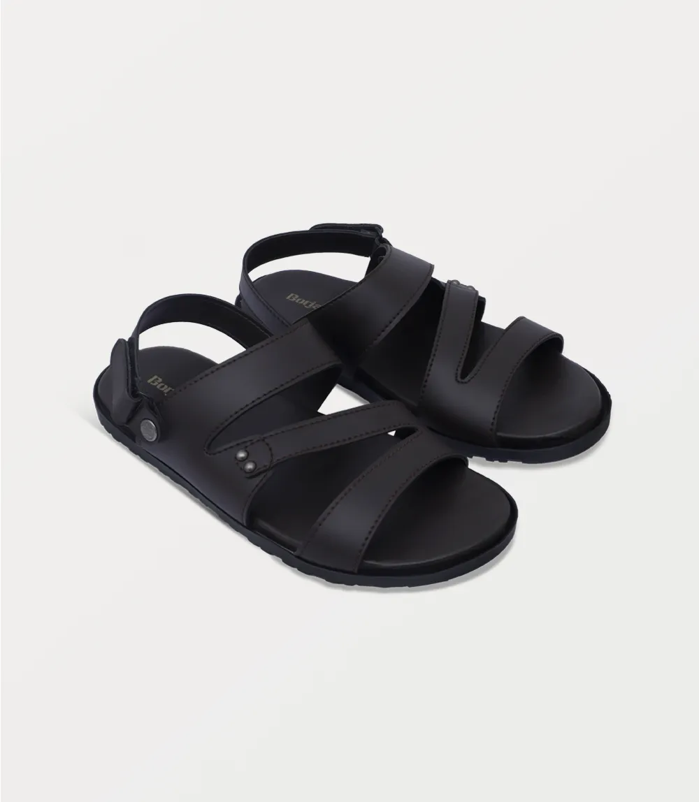 BM6823-BROWN-Men Sandal