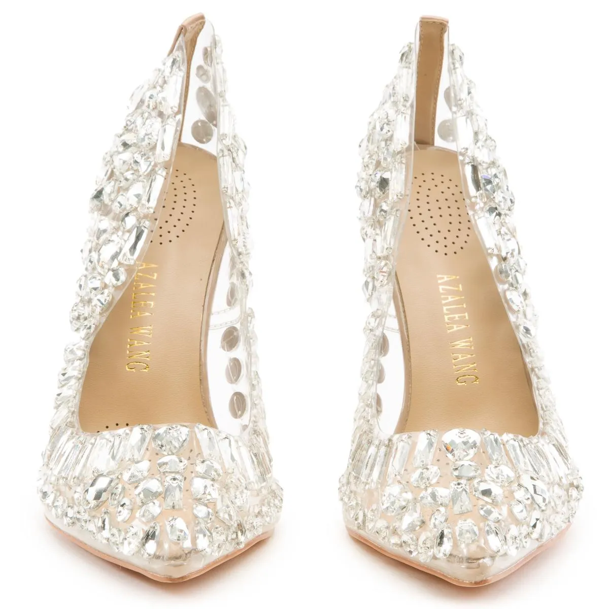Bonnie Glass Stiletto Heel Pump