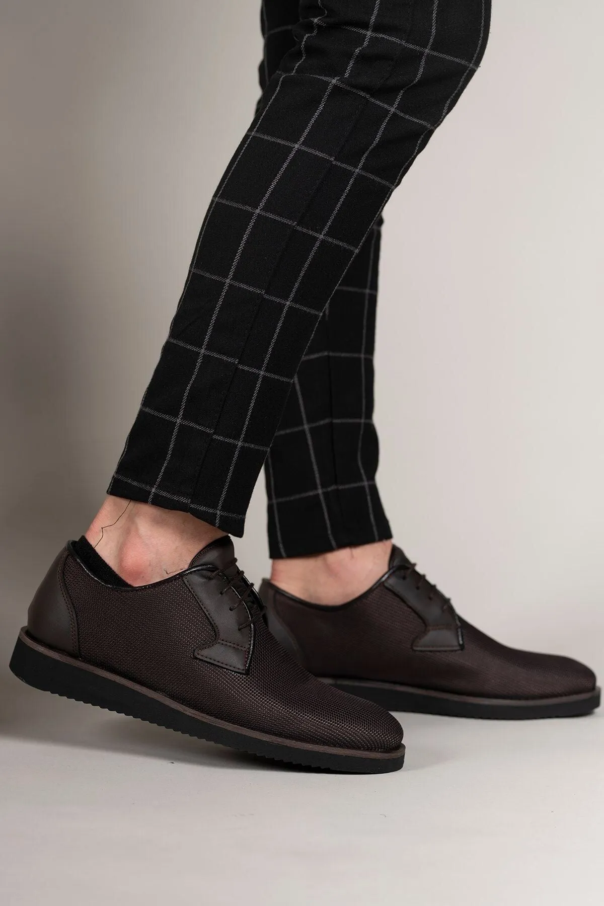 Brown Men's Casual Shoes 0012232
