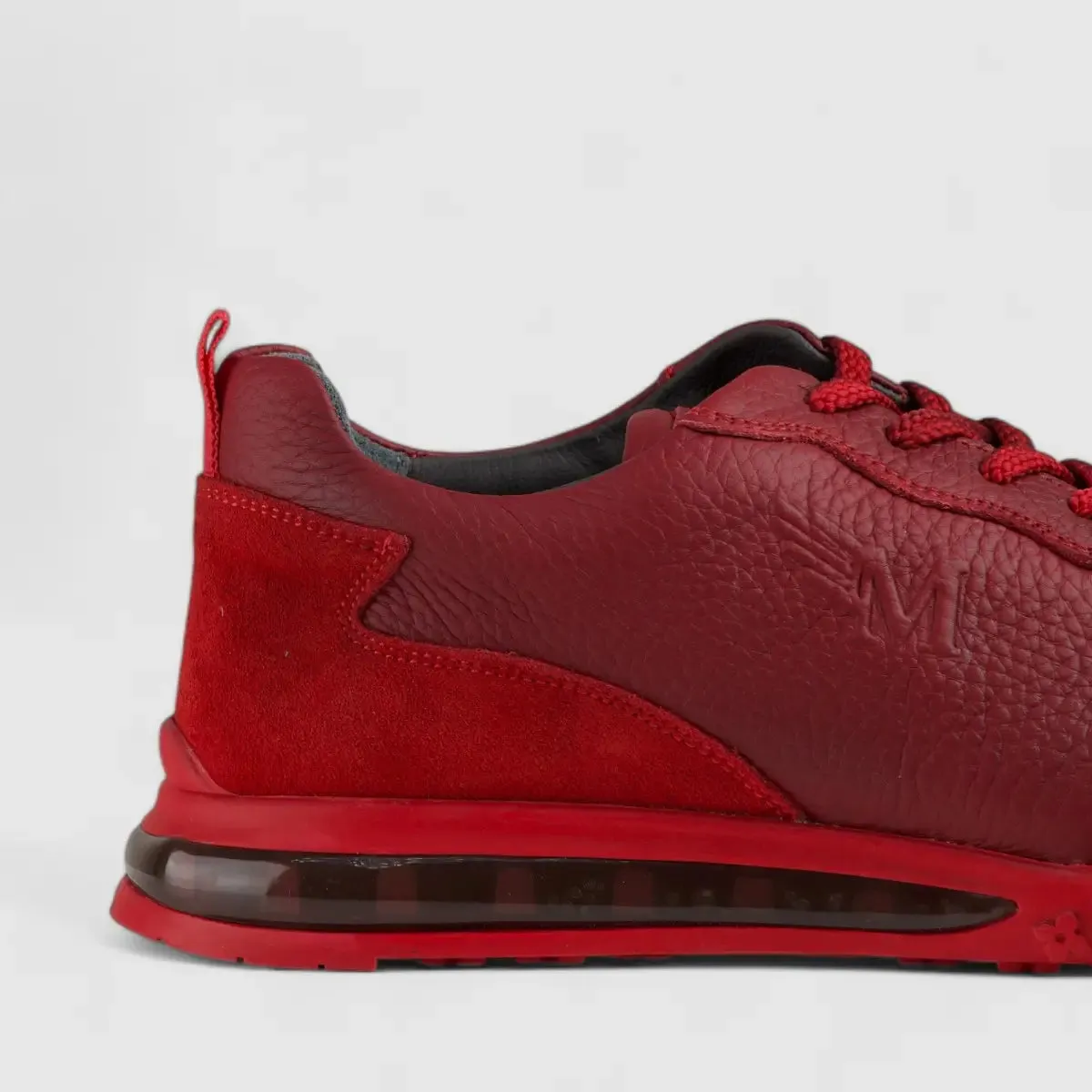 Bulletti Lace Up Sneaker Red 152-15160