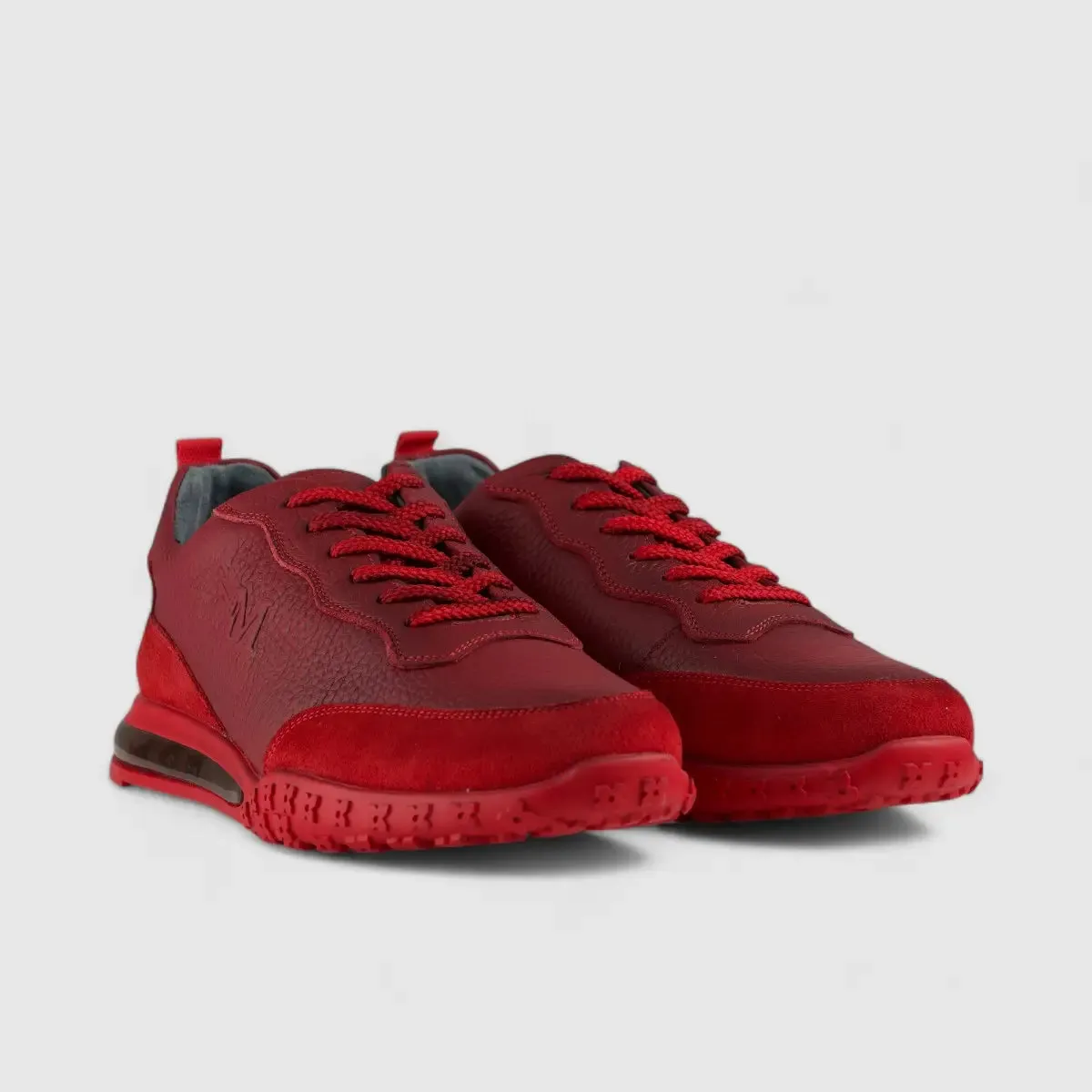 Bulletti Lace Up Sneaker Red 152-15160