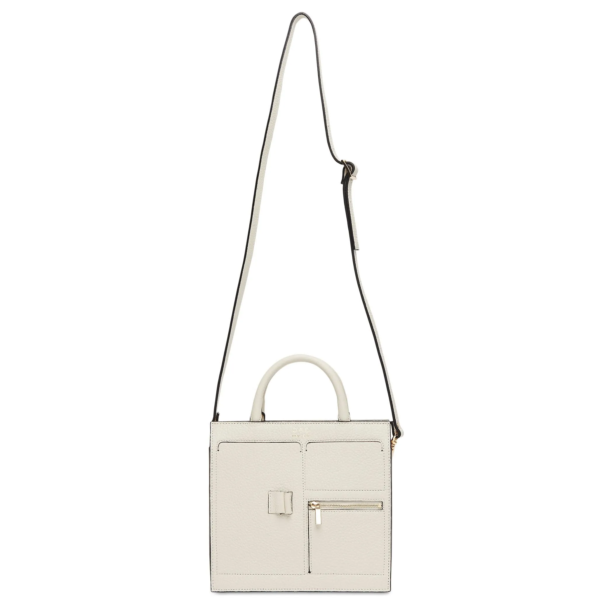C Mini Kit Zip Satchel - Creme