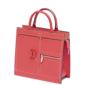 C Mini Kit Zip Satchel - Poppy