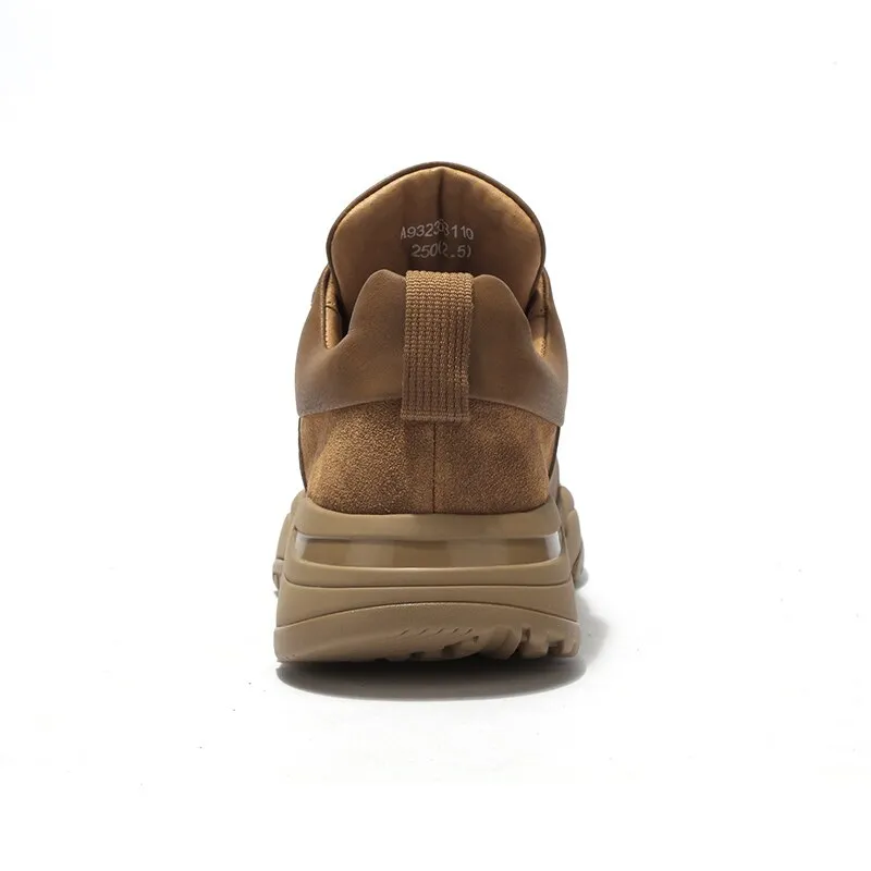 CAMEL Official Original Genuine Leather Men Shoes Outdoor Casual Shoes